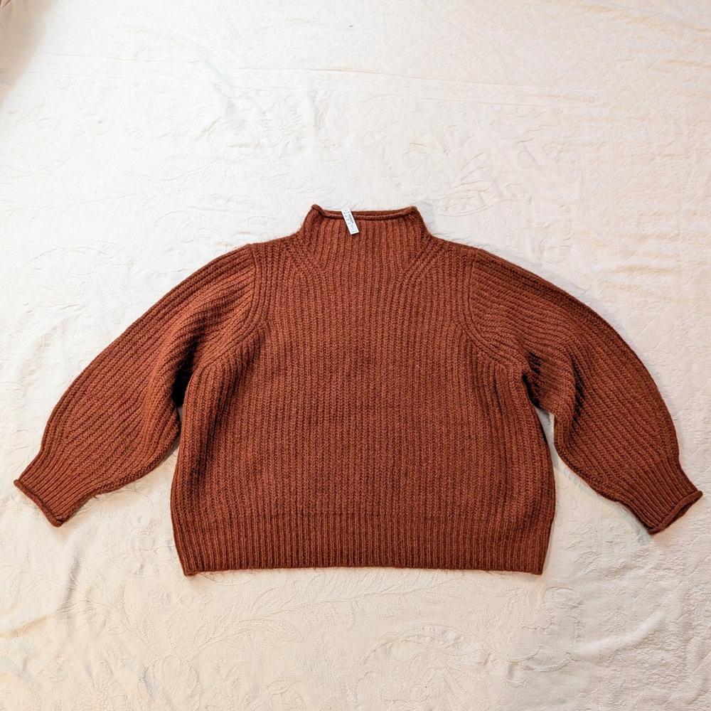 Madewell Loretto Mockneck Pullover Sweater